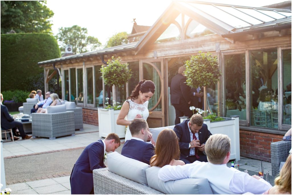 gaynes park essex wedding photographer