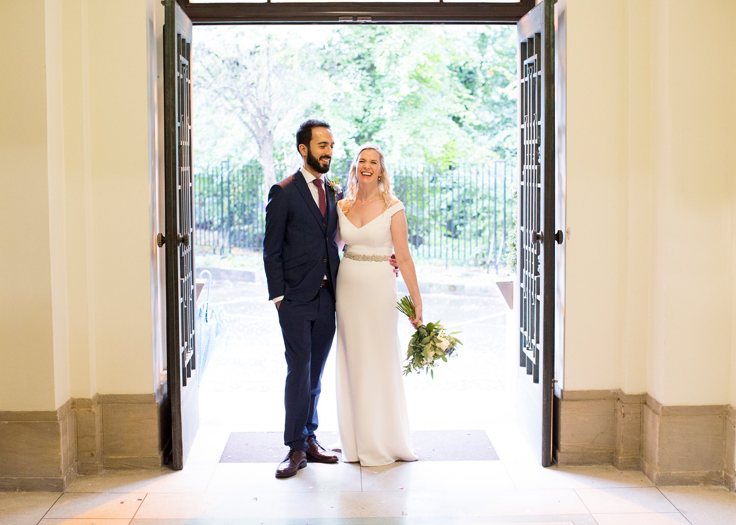 wedding photographer stoke newington town hall