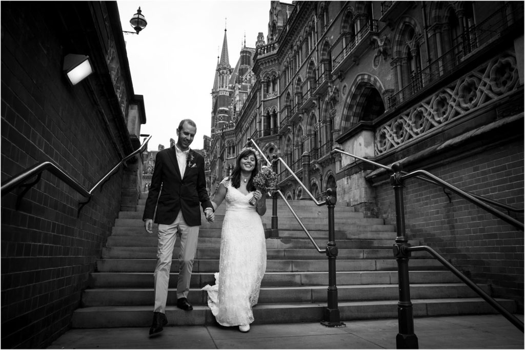 St.Pancras Hotel wedding reception