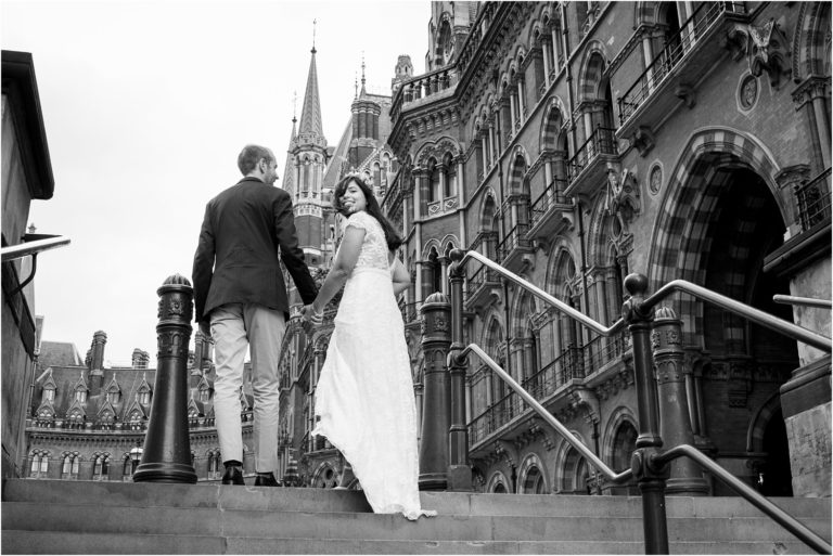 St.Pancras Hotel wedding reception