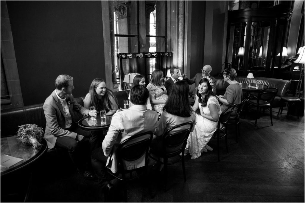 St.Pancras Hotel wedding reception
