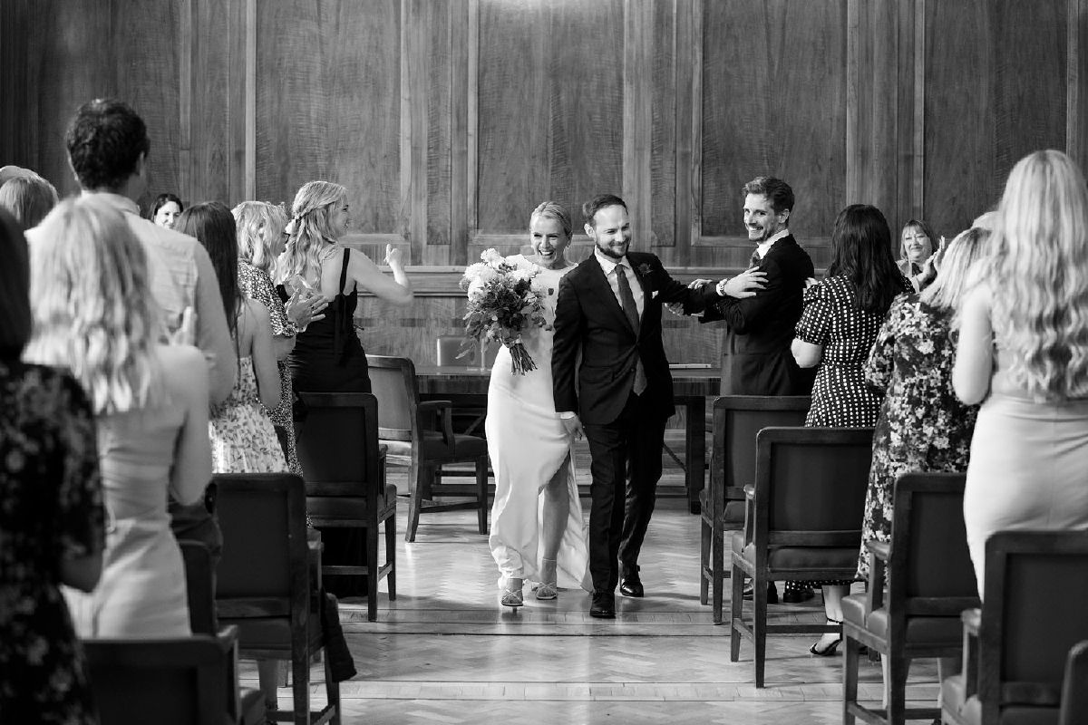 Hackney Town Hall documentary wedding photography