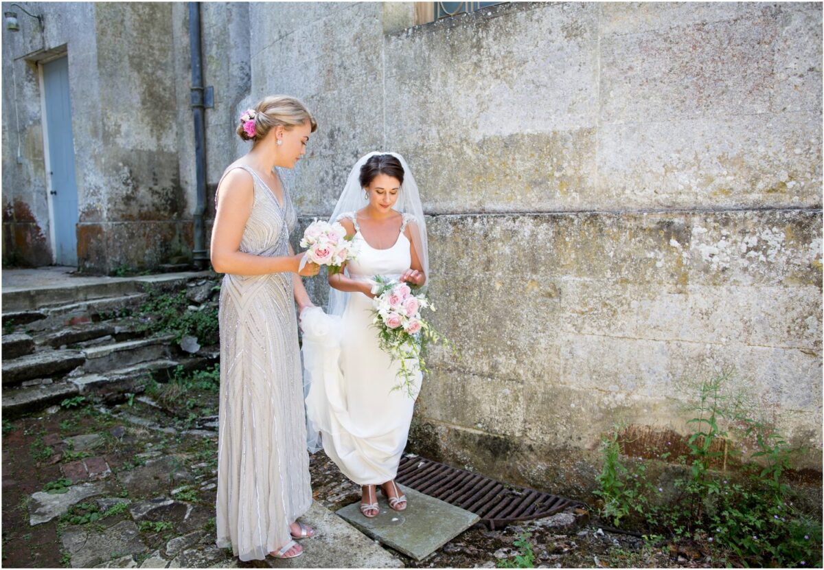 Wardour Castle summer wedding