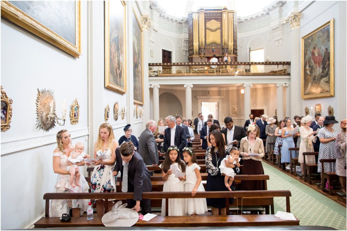 Wardour Castle summer wedding