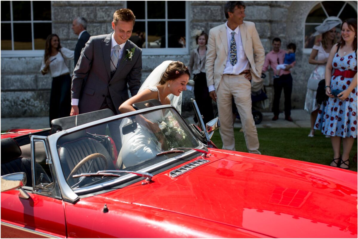 Wardour Castle summer wedding