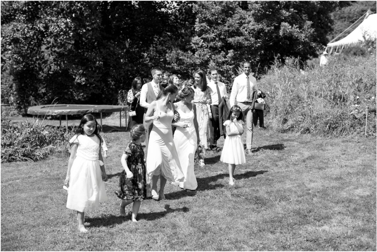 Wardour Castle Chapel summer marquee wedding