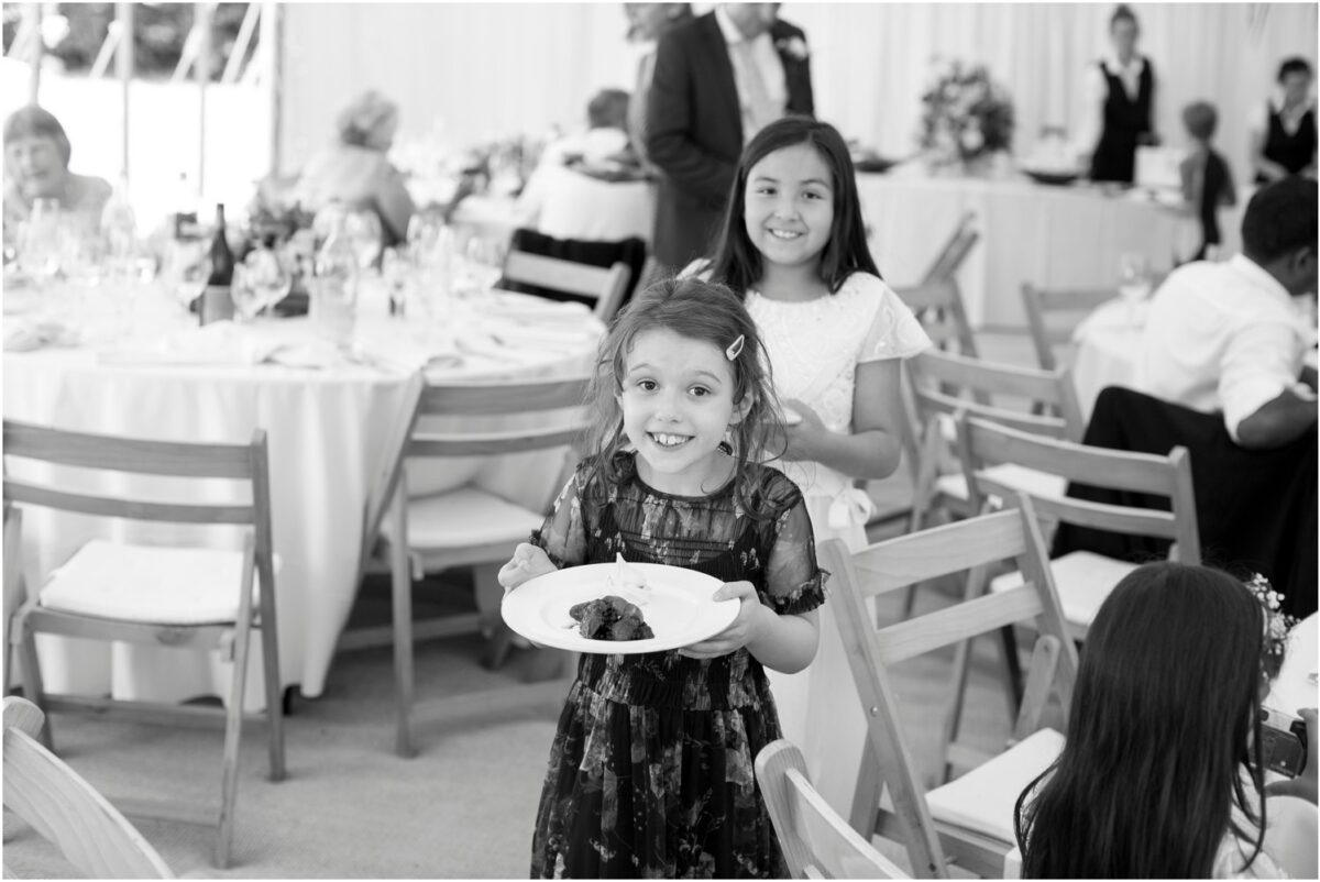 Wardour Castle Chapel summer marquee wedding