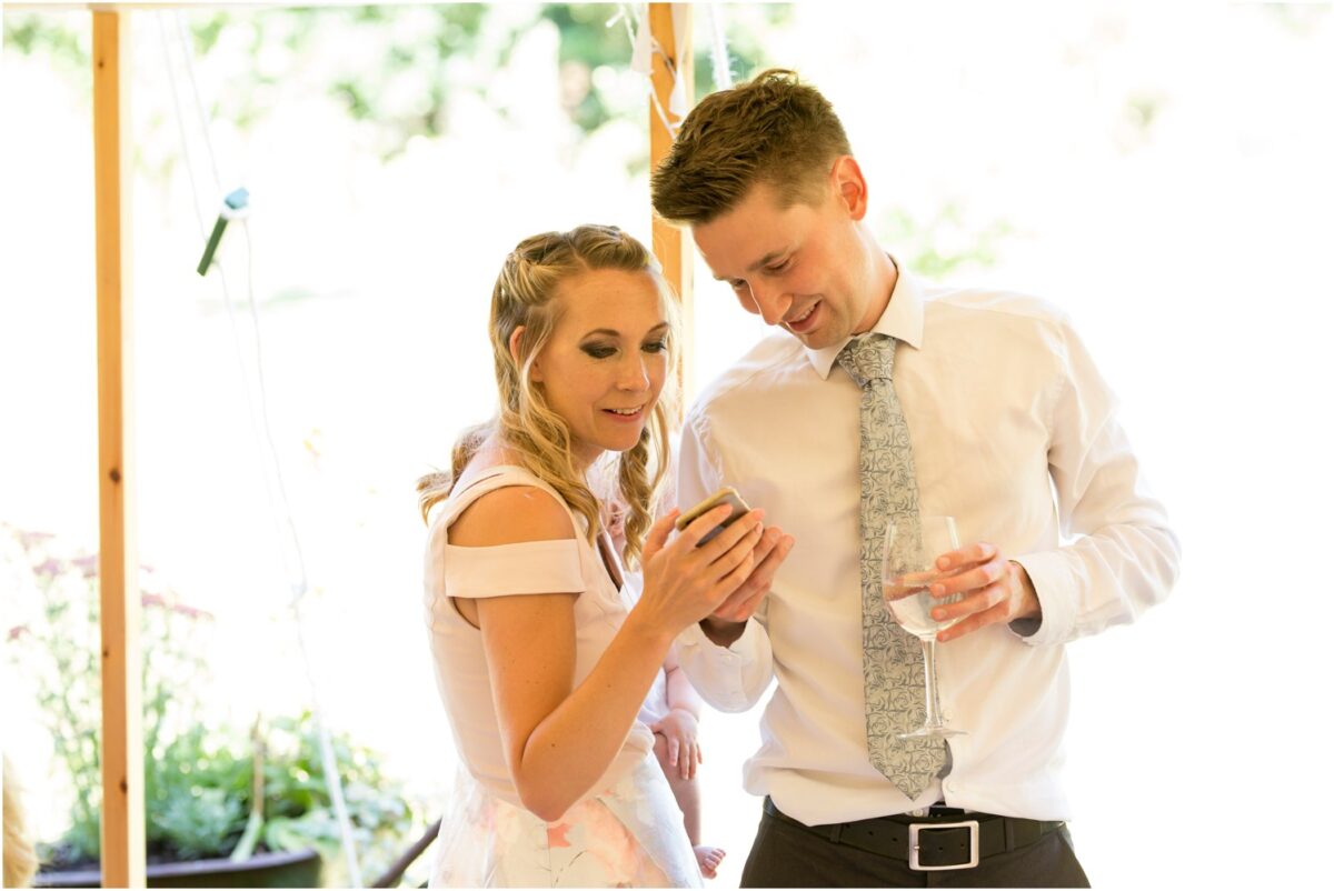 Wardour Castle Chapel summer marquee wedding
