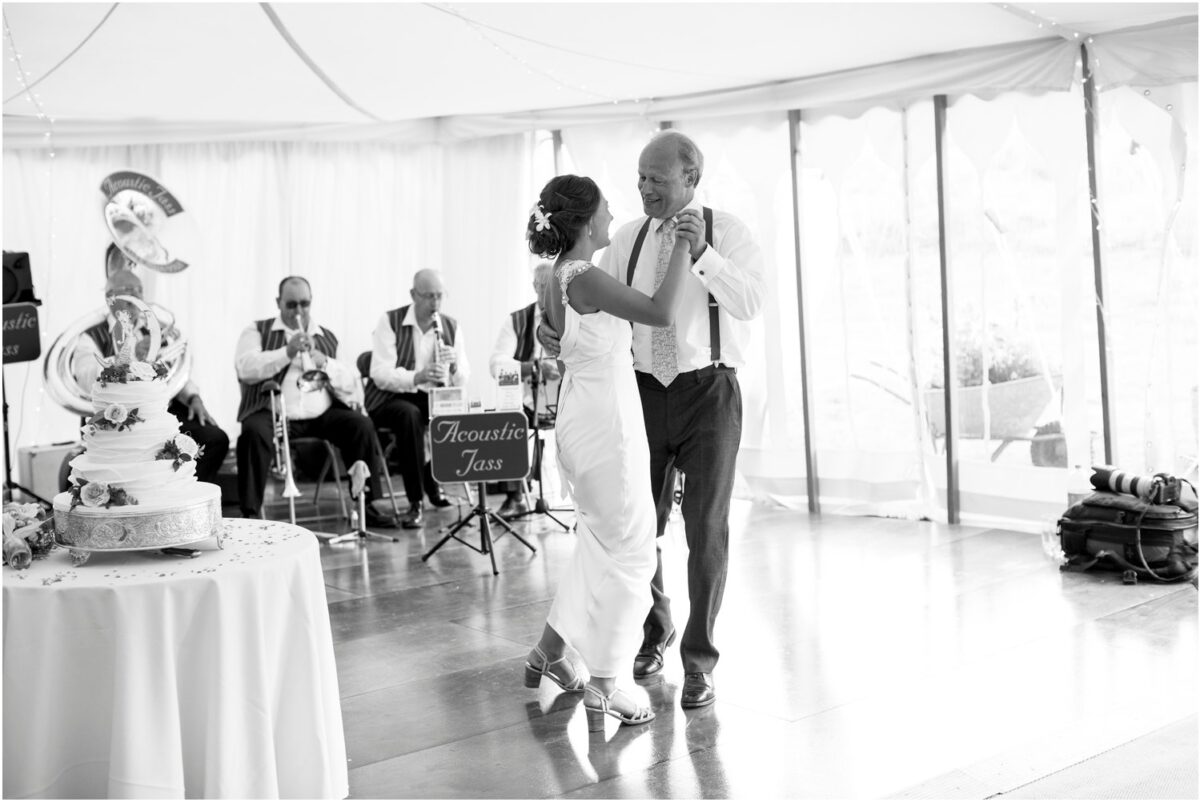 Wardour Castle Chapel summer marquee wedding