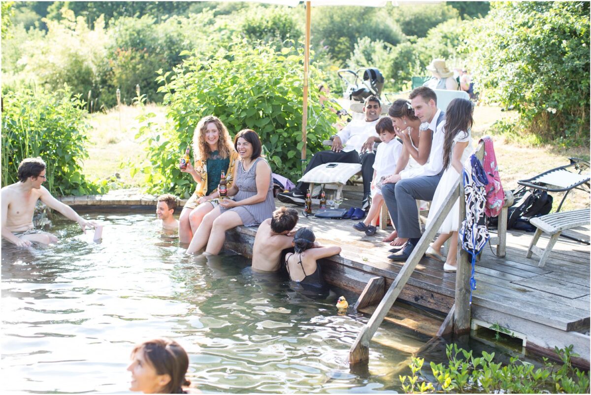 Wardour Castle Chapel summer marquee wedding