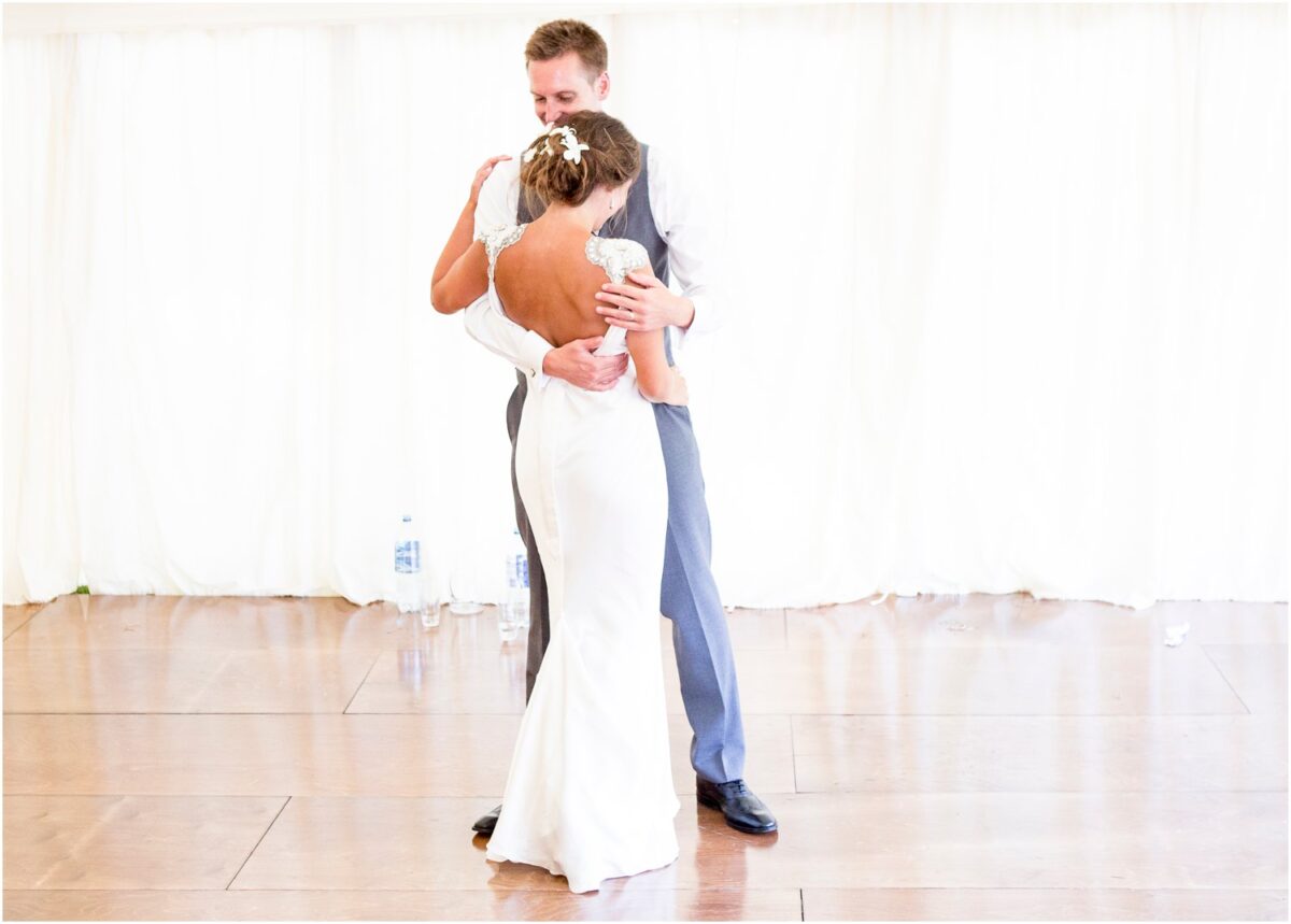 Wardour Castle Chapel summer marquee wedding