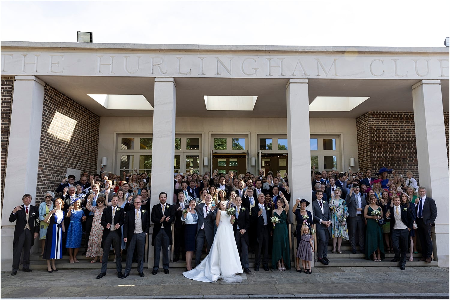 hurlingham club and all souls church fulham wedding