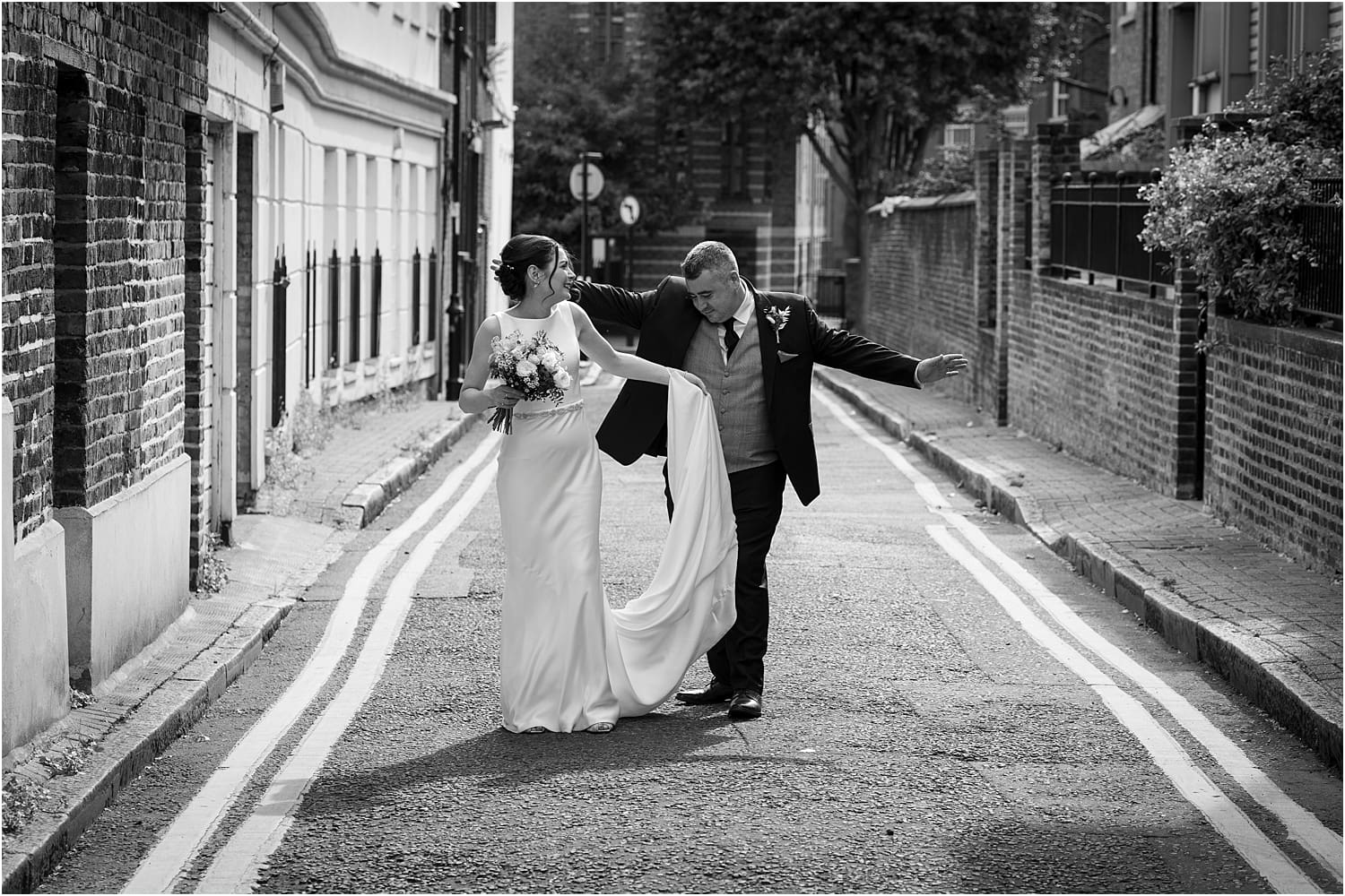 wedding photography at st.josephs catholic church in highgate north london