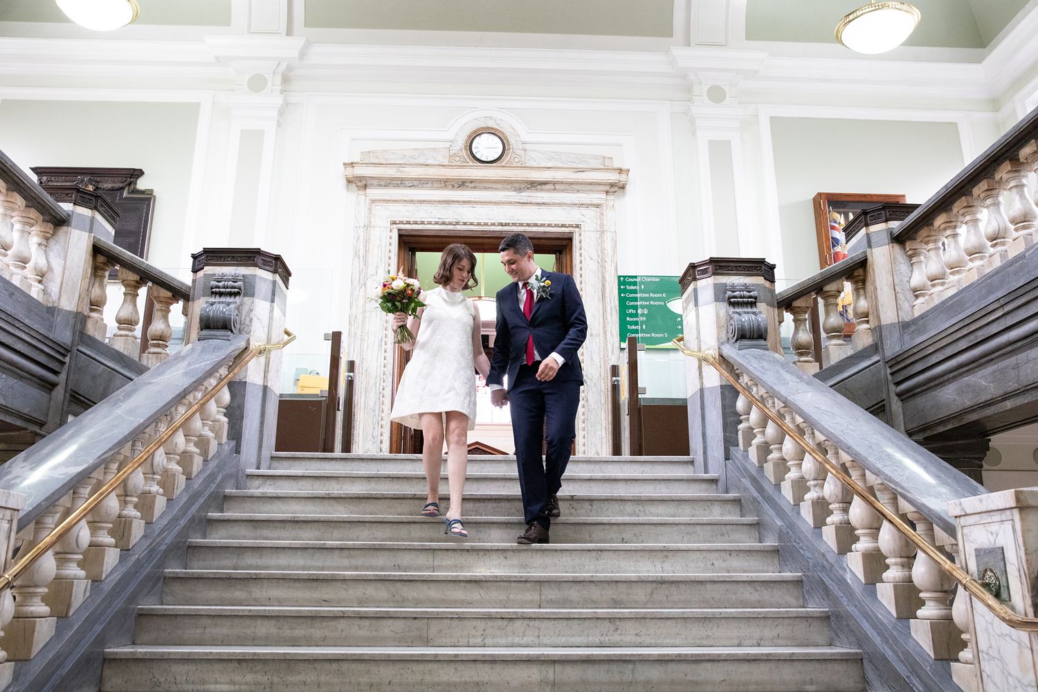 islington town hall with drapers arms wedding reception