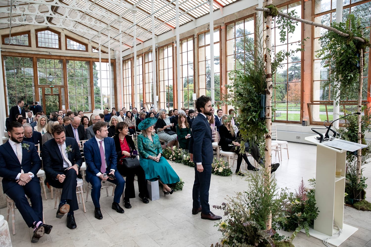 nash conservatory kew gardens wedding