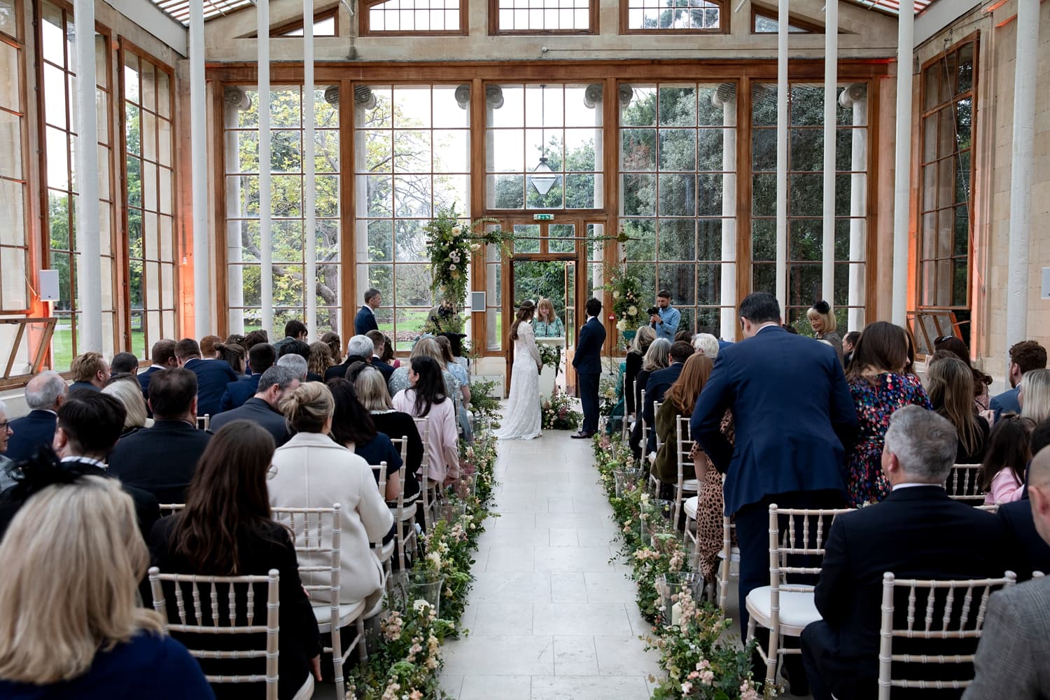 nash conservatory kew gardens wedding