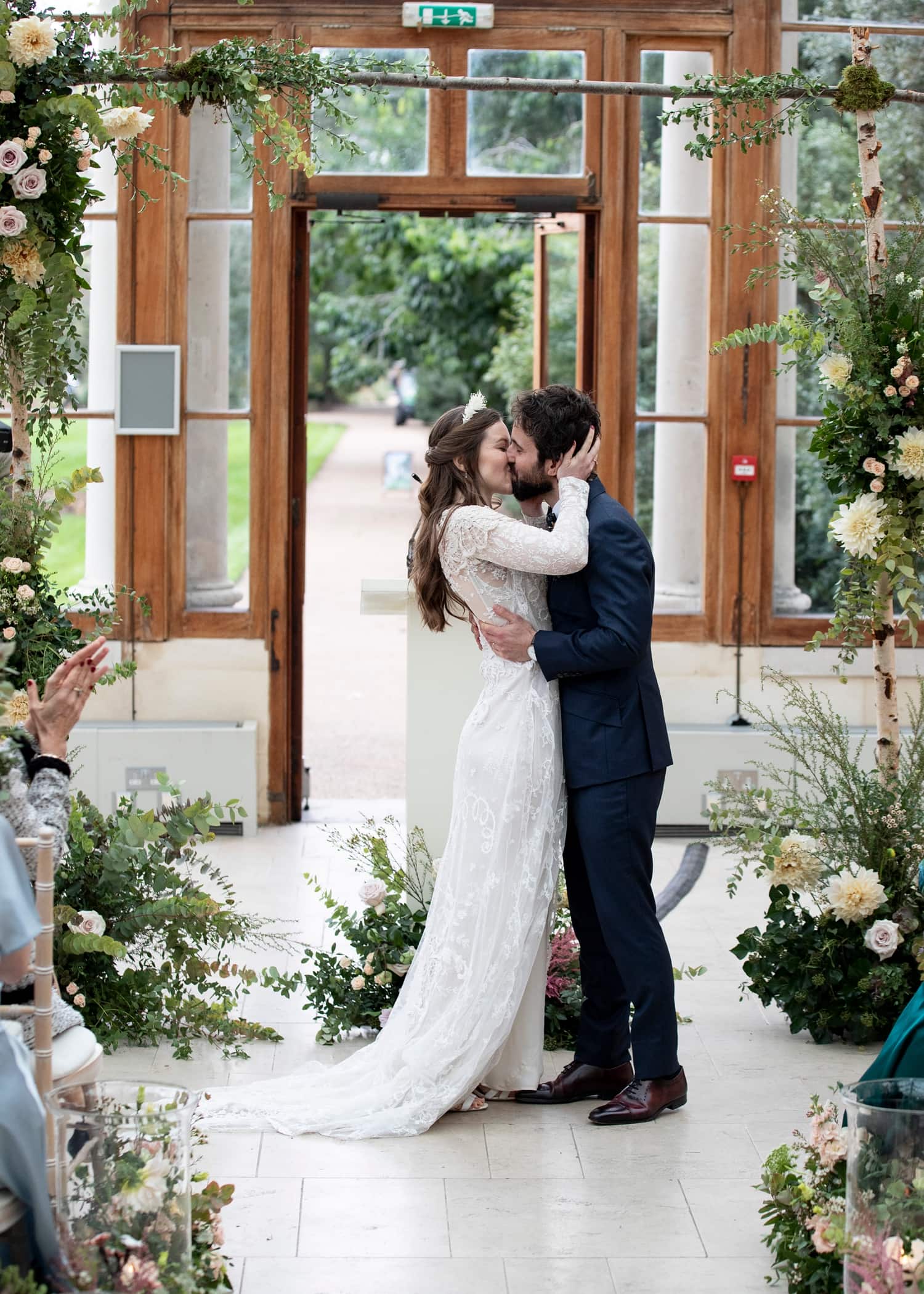 nash conservatory kew gardens wedding