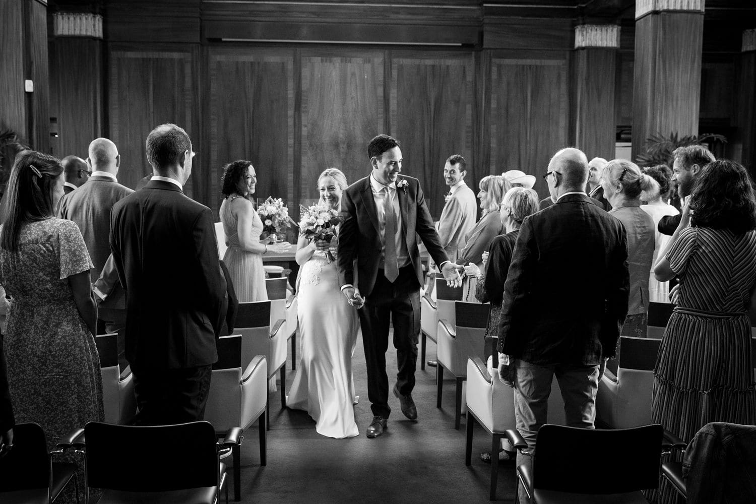 wedding reception held at the clerkenwell kitchen