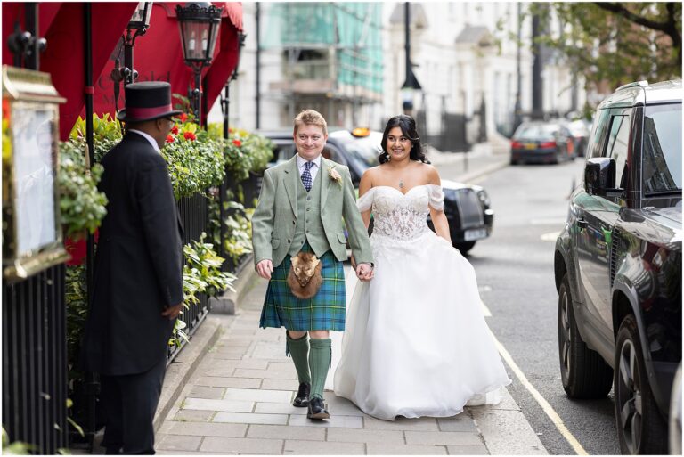 Sharms & Andrew // Dartmouth House Mayfair Wedding Photographer
