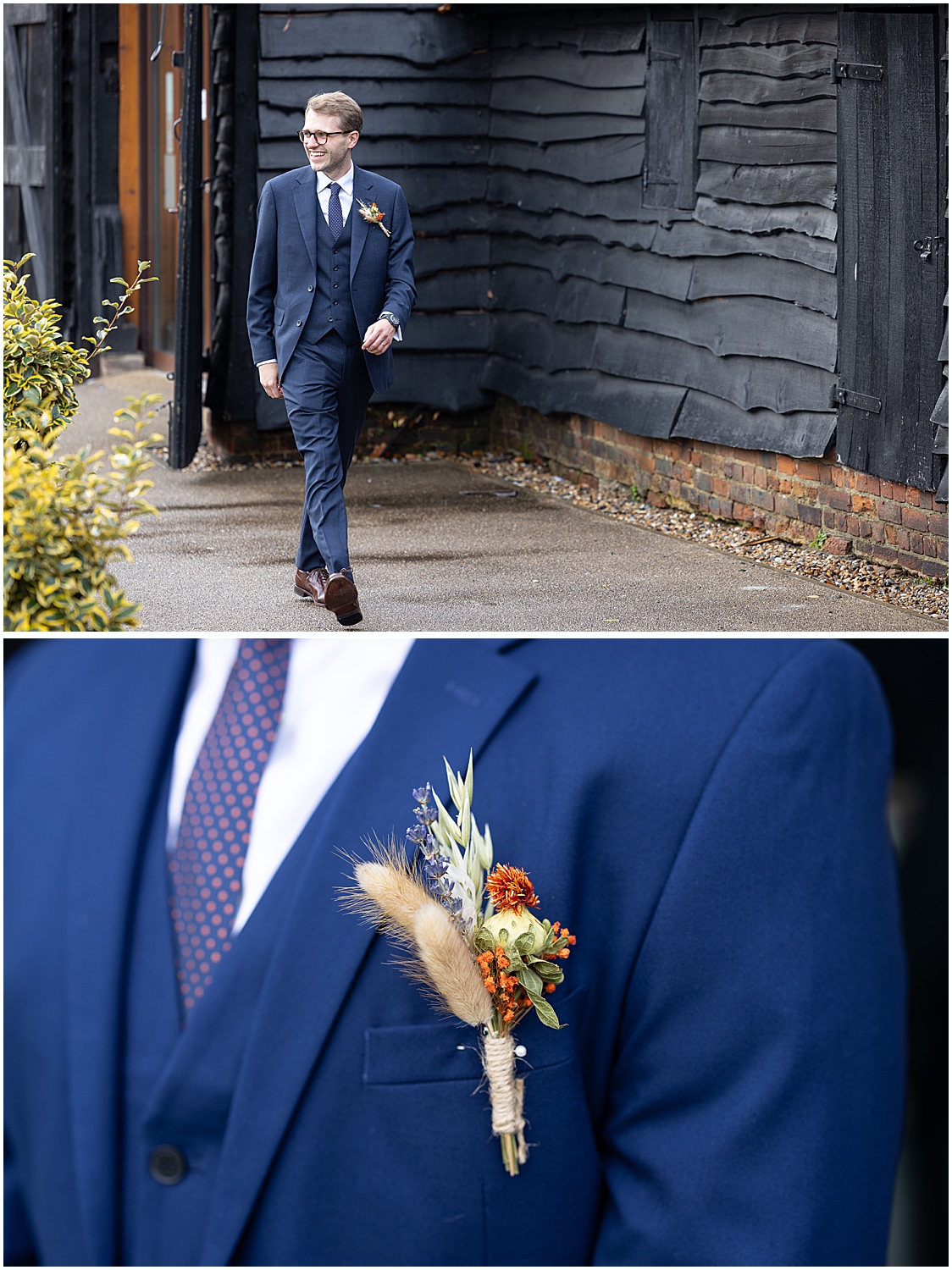 harrow great barn winter wedding photographer 0042