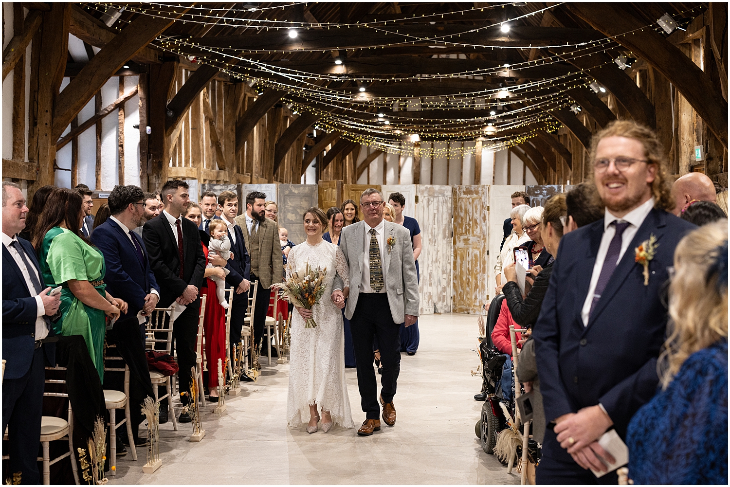 harrow great barn winter wedding photographer 0047