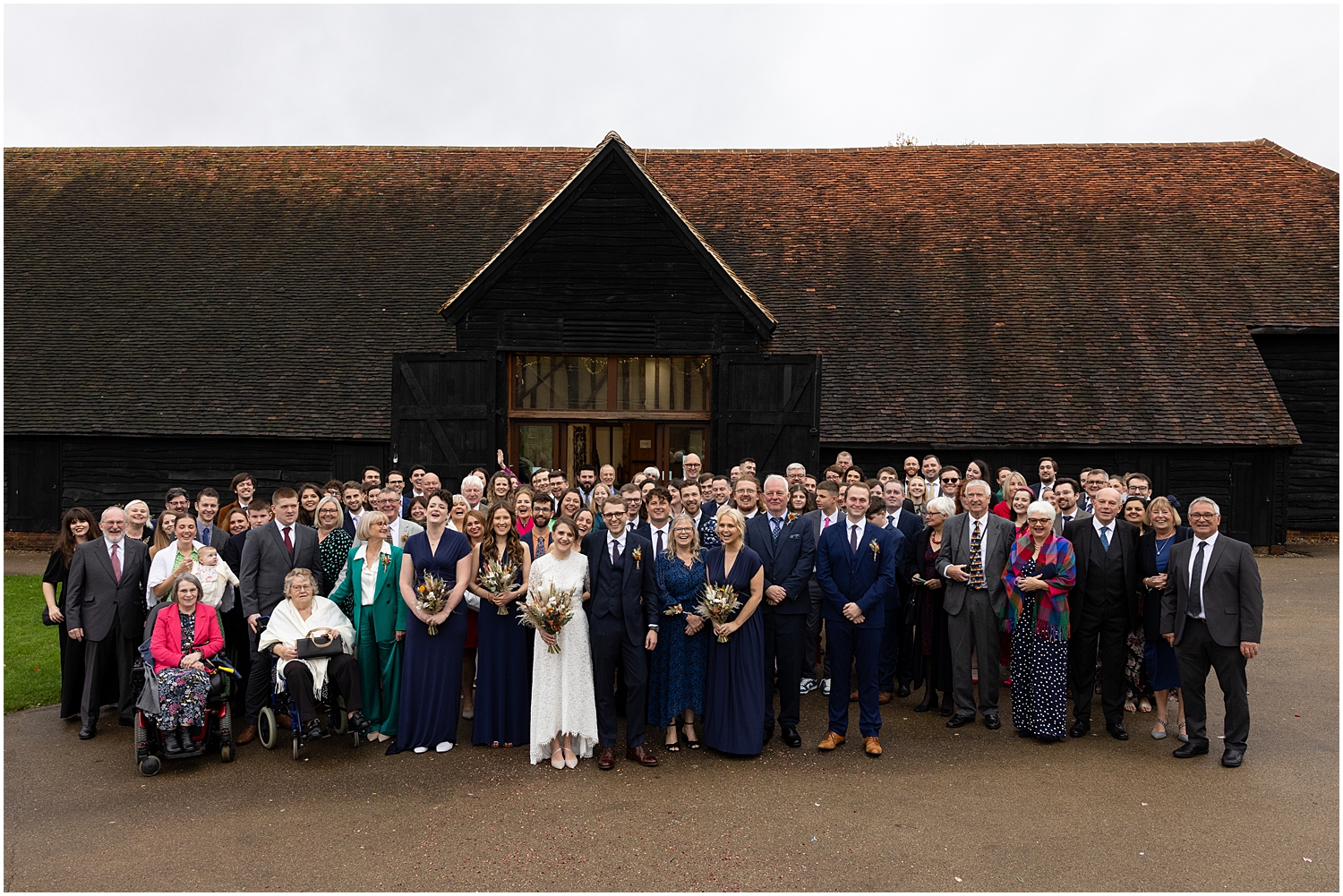 harrow great barn winter wedding photographer 0055
