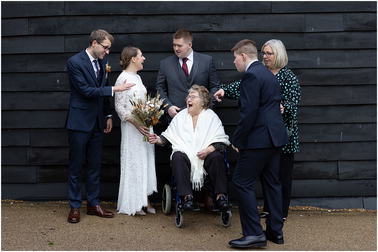 harrow great barn winter wedding photographer 0057